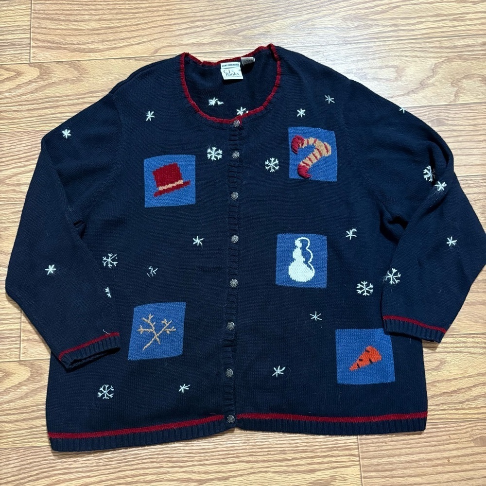 Vintage Christmas Sweater 3X